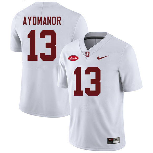 Elic Ayomanor Stanford Jersey,Stanford Cardinal #13 Elic Ayomanor Football Jersey Stitched-White